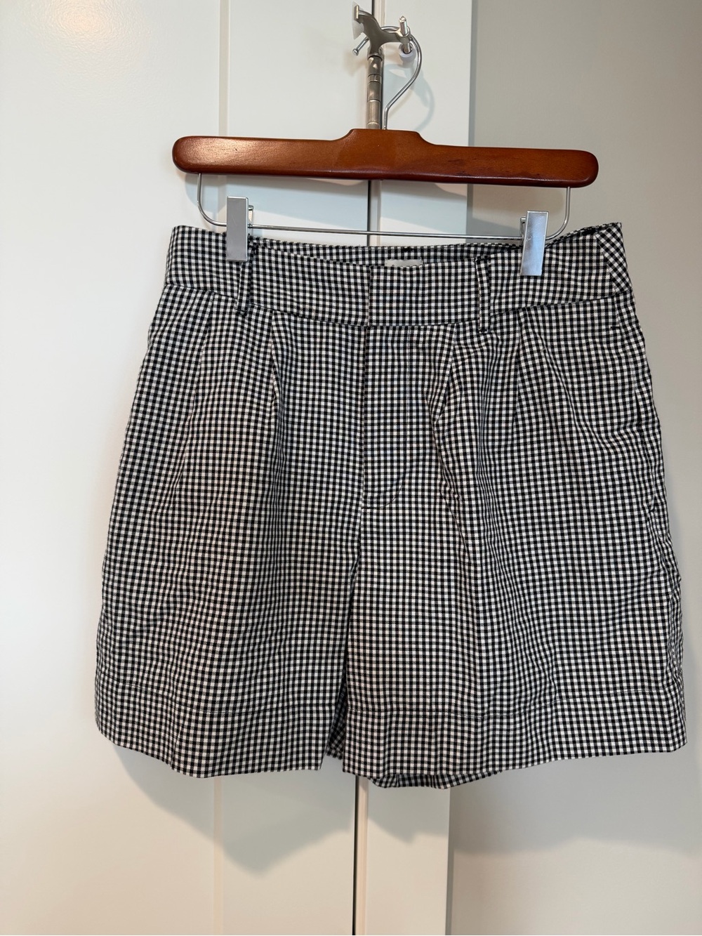 A New Day Women's High-Waisted Gingham Shorts size 6